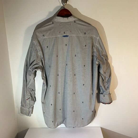 Robert Graham Men's Button Up Funky Dress Shirt Business Casual - Picture 9 of 16